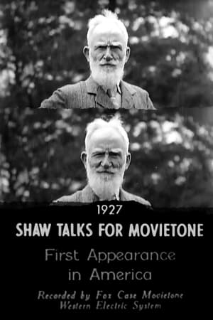 Shaw Talks for Movietone News