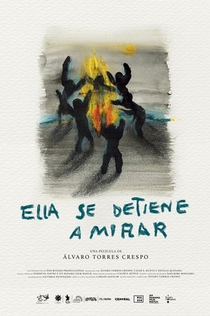 Ella se detiene a mirar